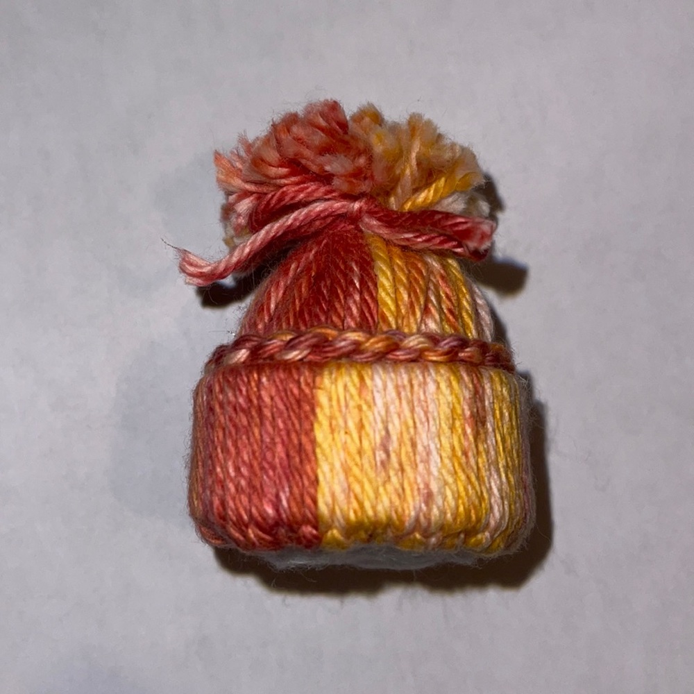 Handmade Winter hat Ornament